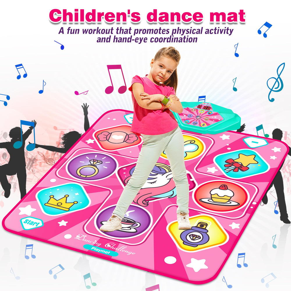 Kusntin Unicorn Dance Mat adjustable volume for different rooms