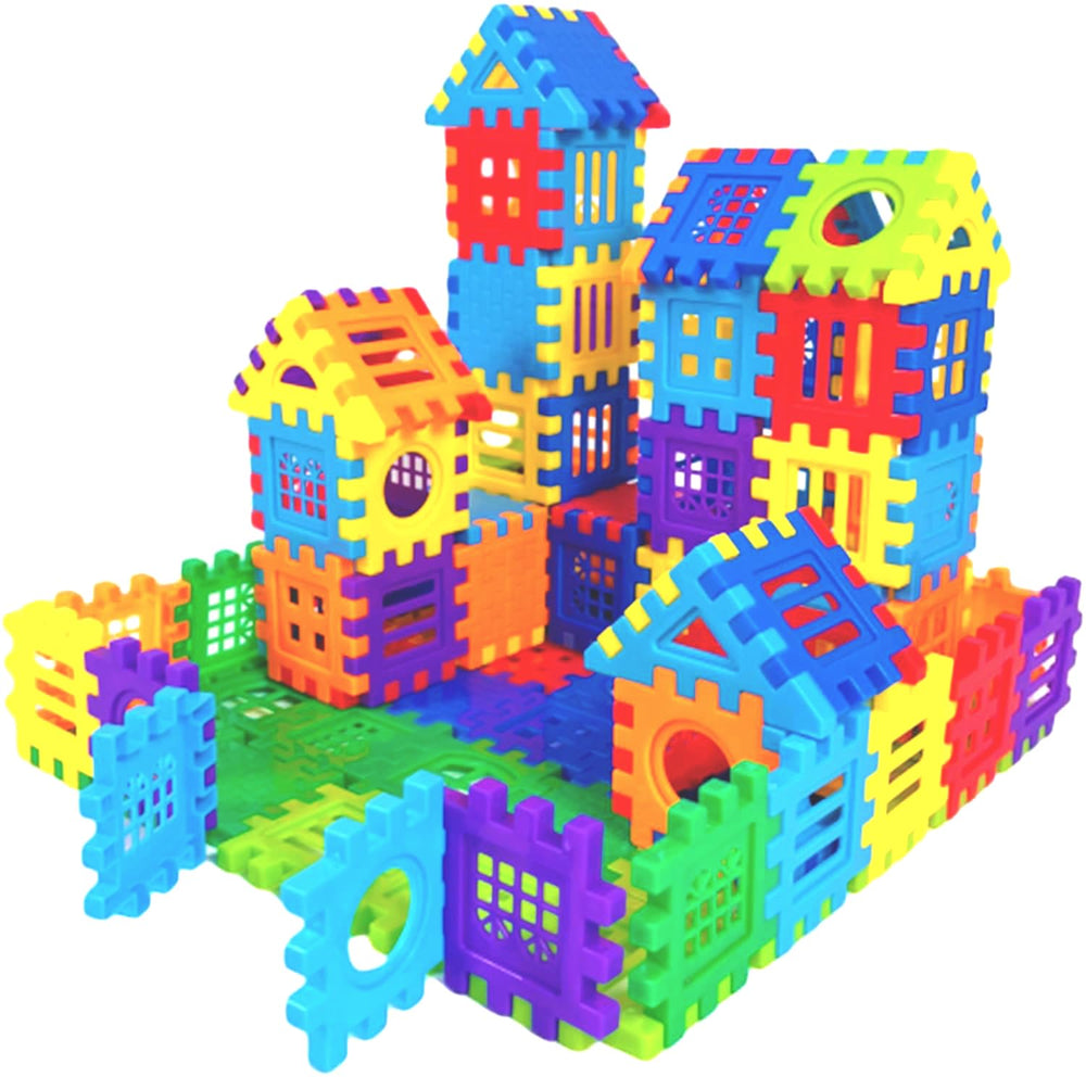 KUTOI building blocks with storage bag enable organized play and quick cleanup