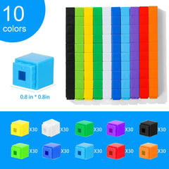 KUTOI kids using cubes to explore shapes and addition