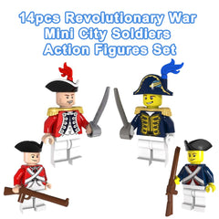 KUTUKU Mini 14Pcs artillery pieces with balls for hands-on creative play.
