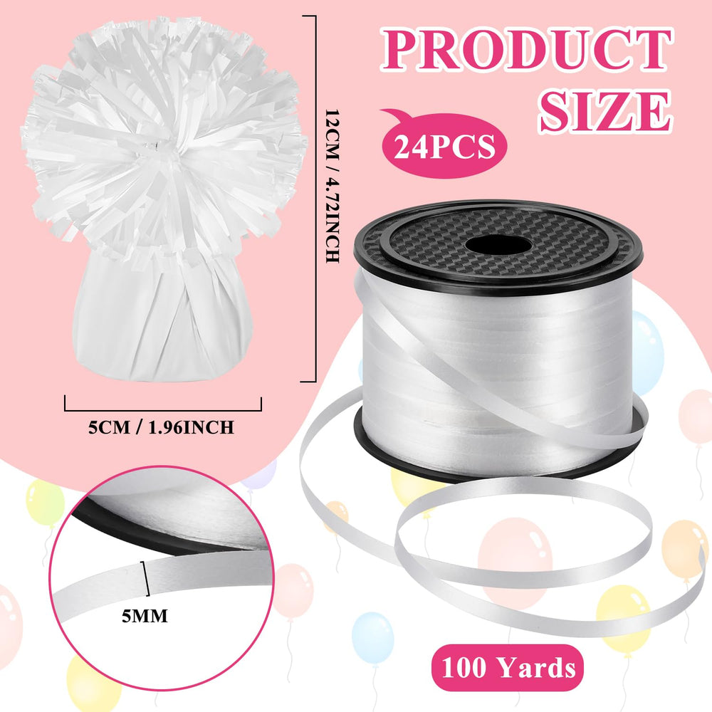 KVCSYAW iridescent ribbon roll adds shimmer to festive displays