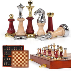 Kvintes classic chess set on display suitable for classroom or study.