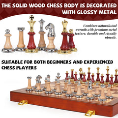 Kvintes chess set shown in gift-ready premium packaging for gifting.