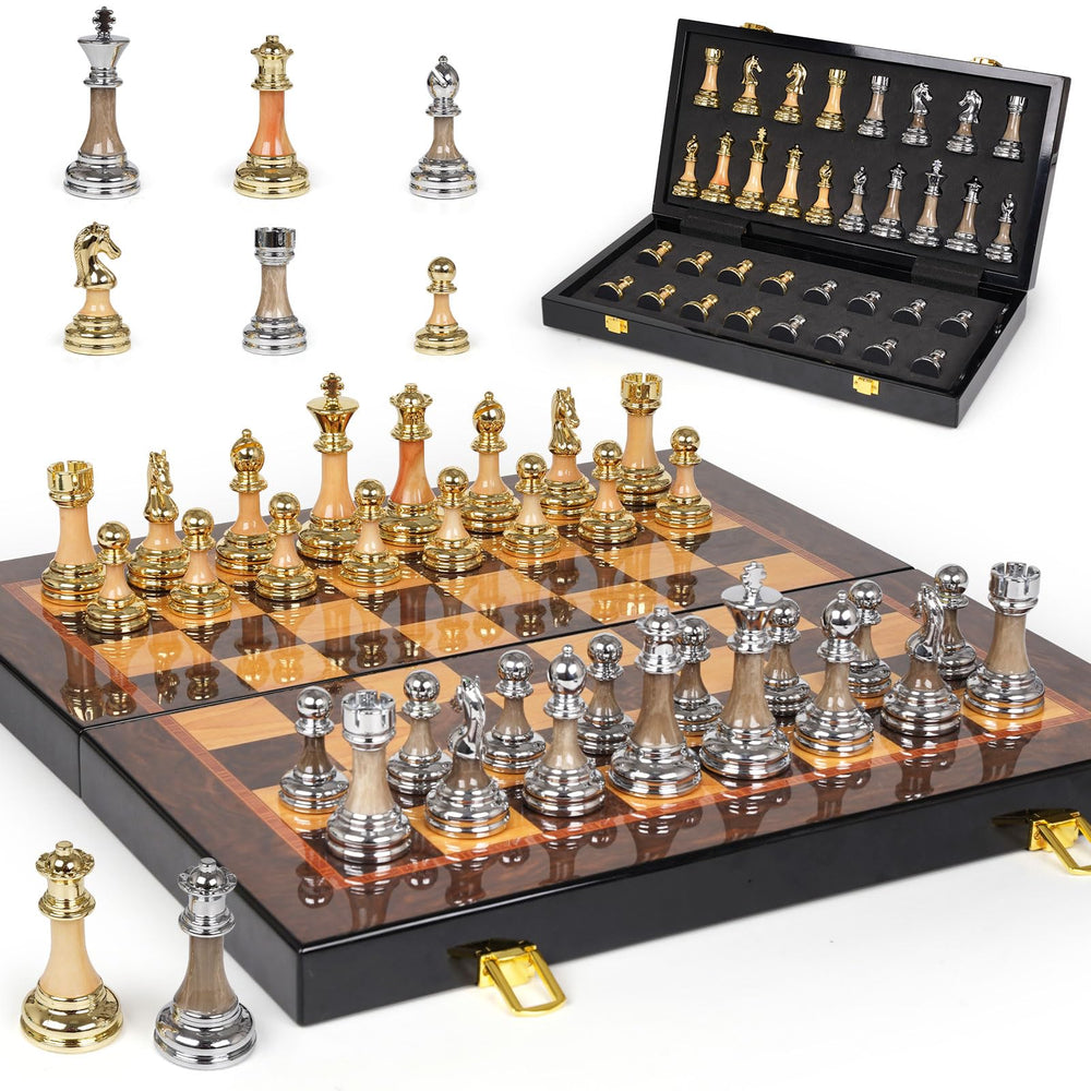 Kvintes premium home decor chess set for display
