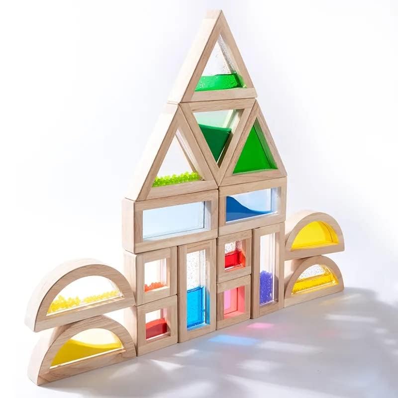 Kvintes blocks use a non-toxic finish for safe, worry-free play.