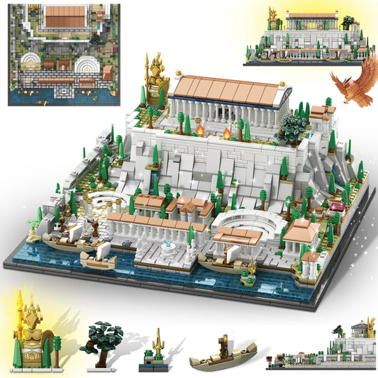 kvsju Architecture Acropolis front view, ideal for home display and classroom learning.