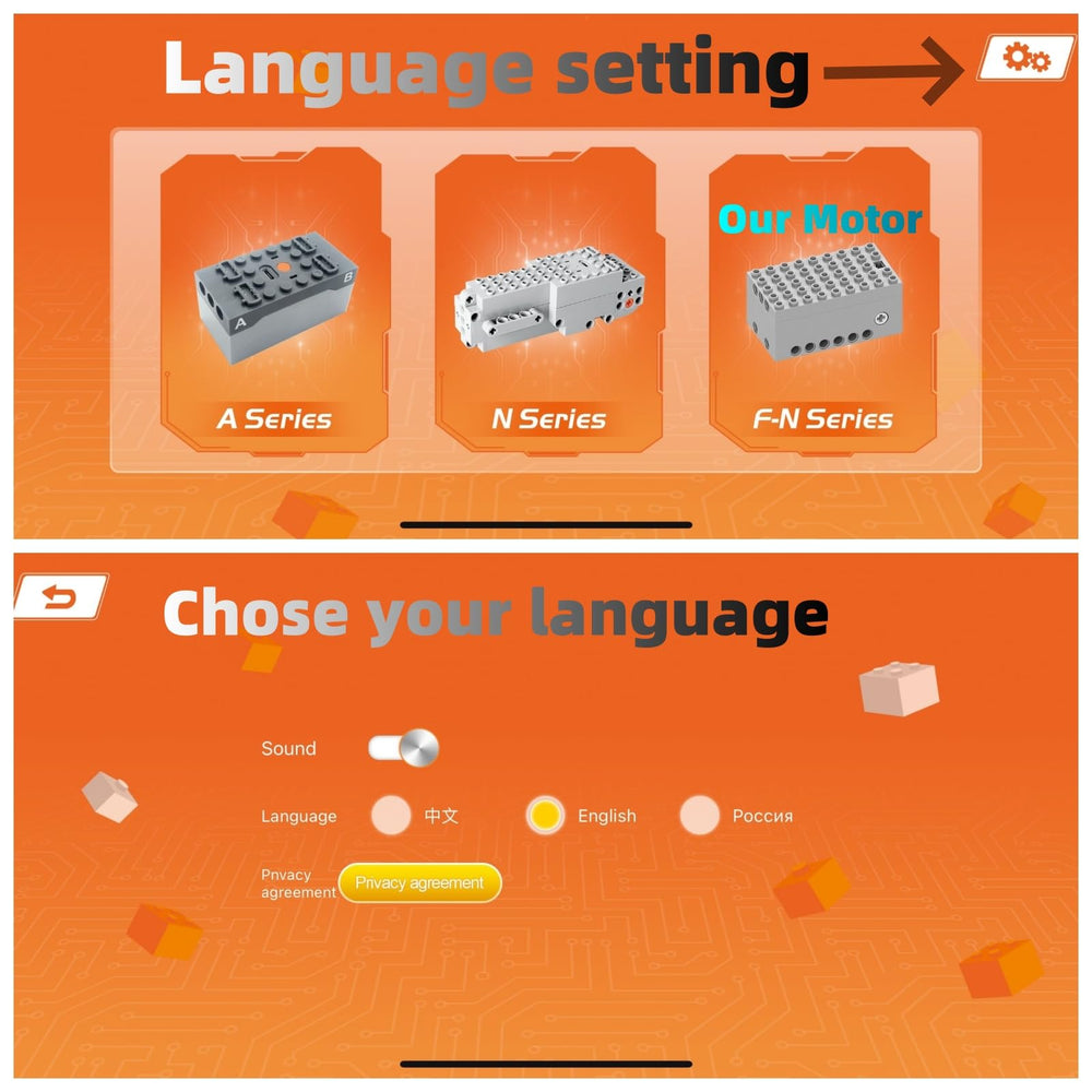 Kyanio app programming screen for coding projects.