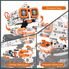 Kyanio mechanical cannon tank model, engaging STEM activity.