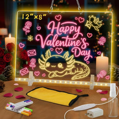 Kyclums Lumiboard LED drawing board with seven colors for vibrant doodles