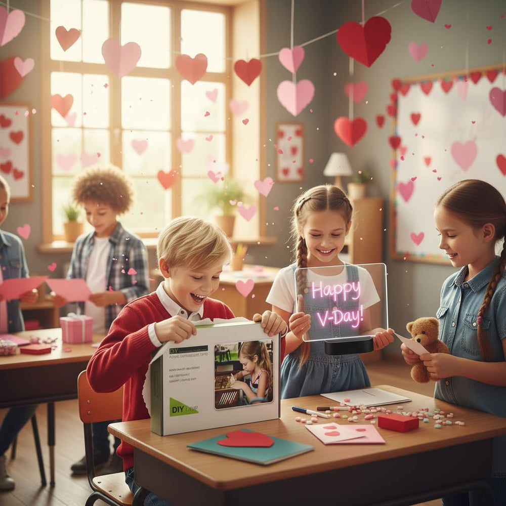 Kyclums Lumiboard doubles as a soft night-light during study or play.