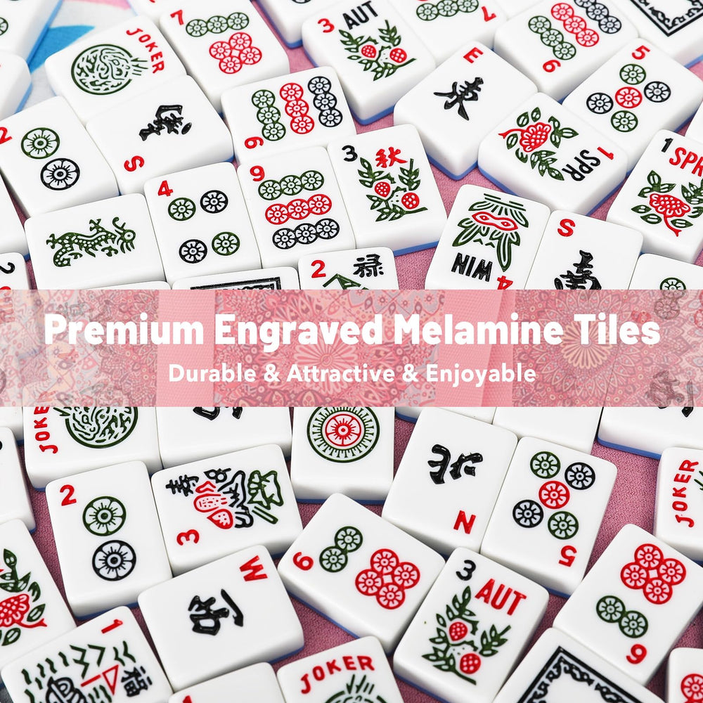 Kyerlish mahjong set makes a thoughtful gift for game lovers.