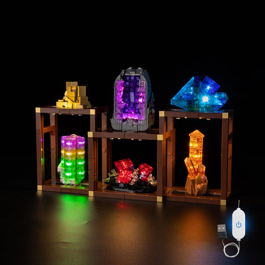 Kyglaring LED light kit for Lego 21362 with hidden wiring enhances display