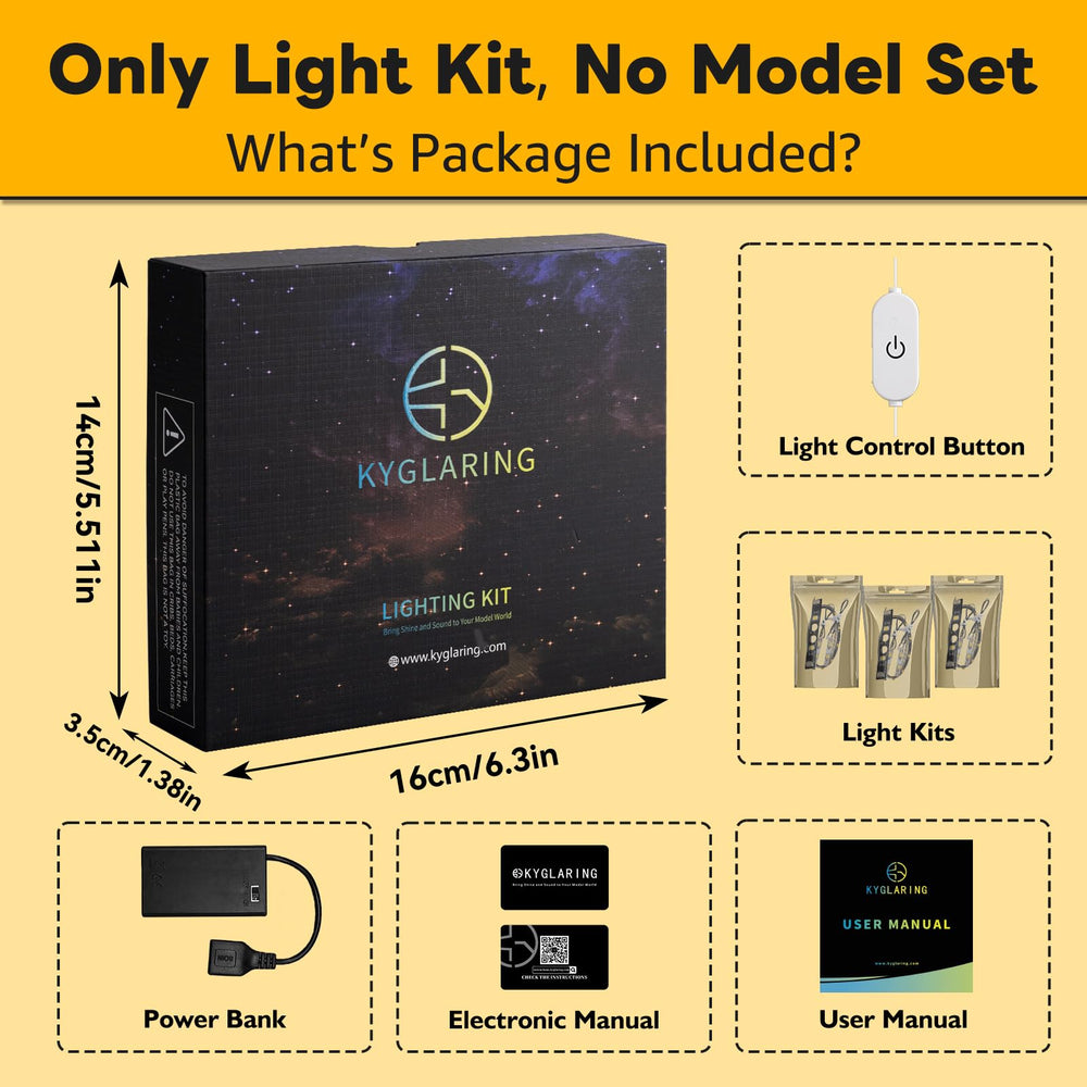 Kyglaring 10344 Lucky Bamboo kit with dimming creates customizable ambiance