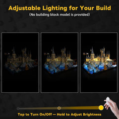 Hidden cable design showcases clean wiring for a sleek Lego setup