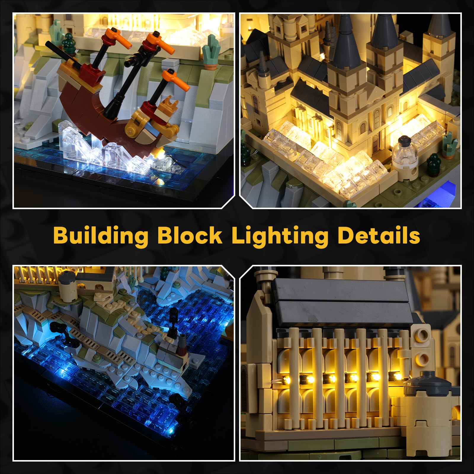 USB powered option keeps lights bright with flexible power sources