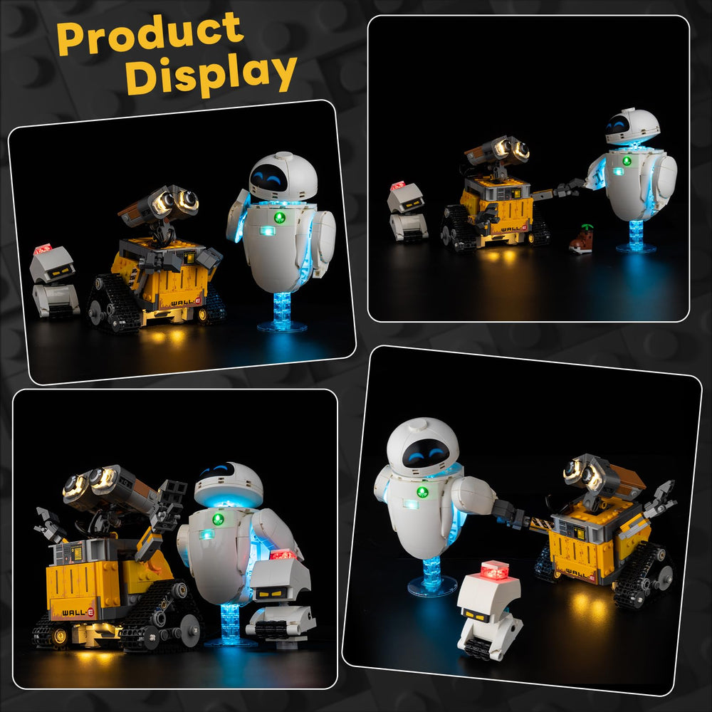 Kyglaring light kit creates a dramatic display for your Lego model.