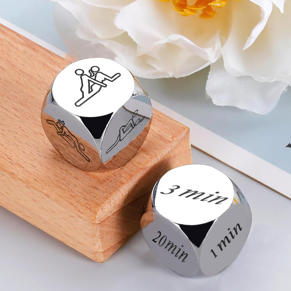 Kykake dice patterns clearly visible for endless romantic ideas.
