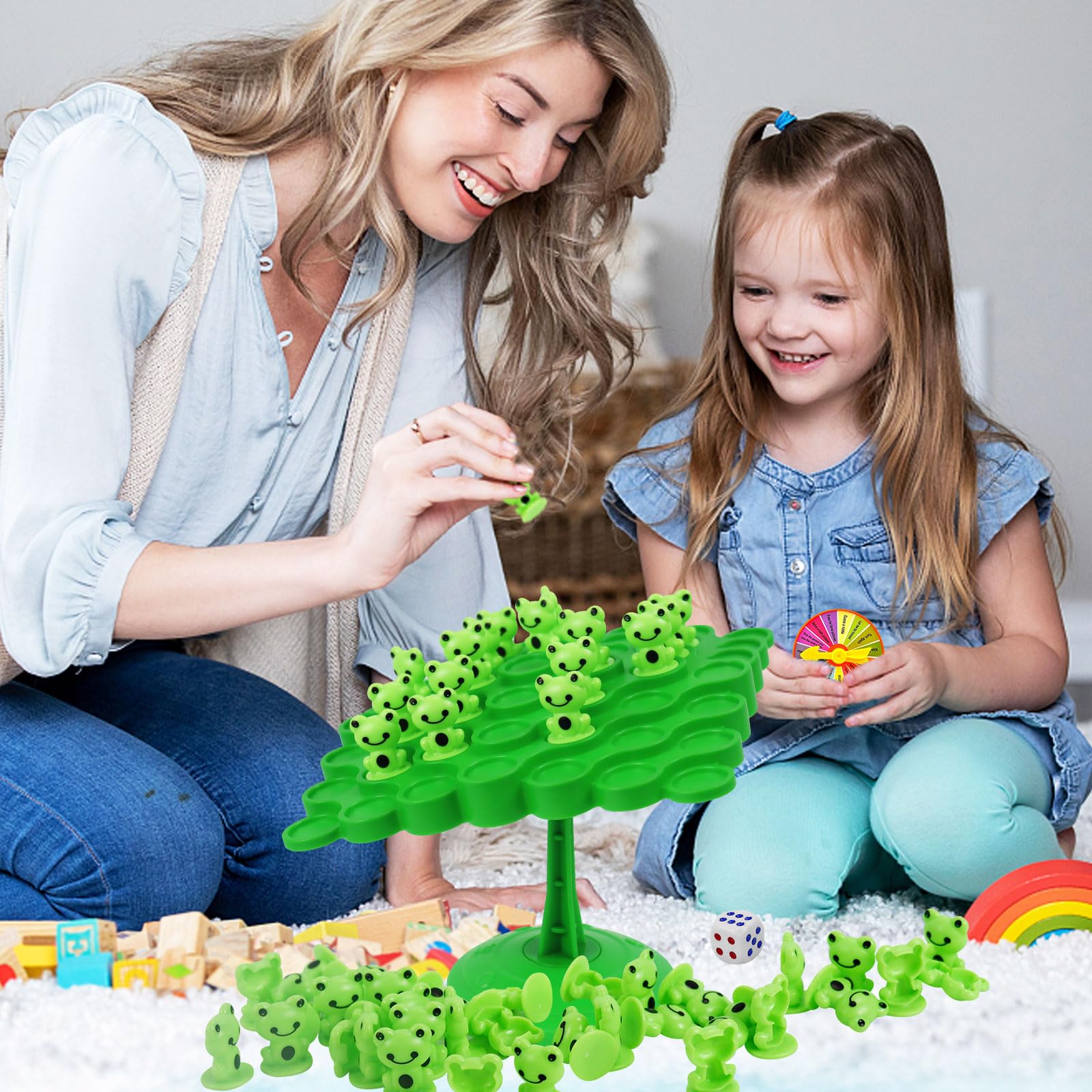kykake Frog Balance Storage Bag, makes clean up quick after playtime.