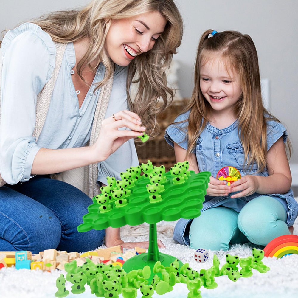 kykake Frog Balance Storage Bag, makes clean up quick after playtime.