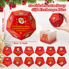 kykake oversized dice in a lively holiday party scene