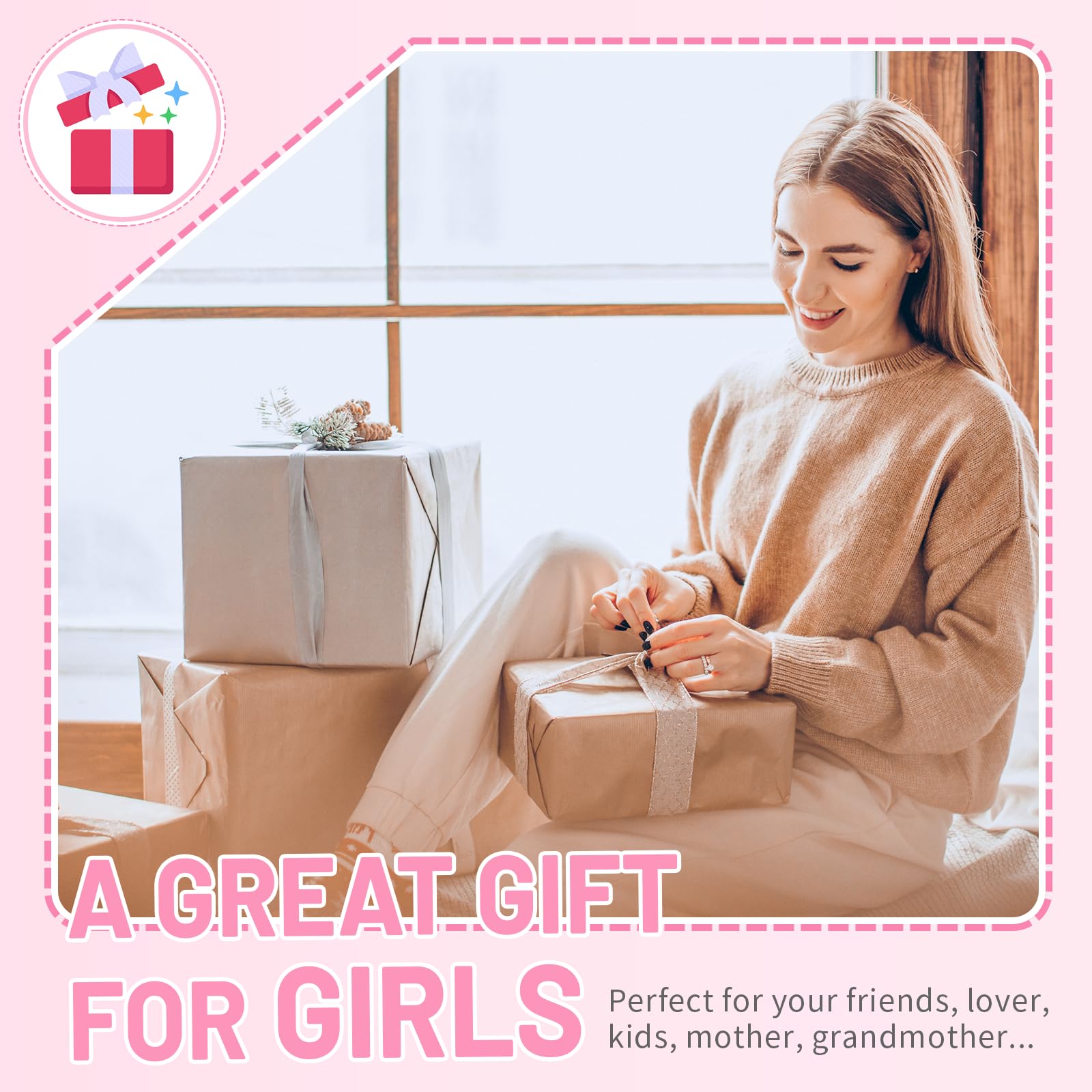 Kypeeka pink piggy bank makes a thoughtful gift for all ages.