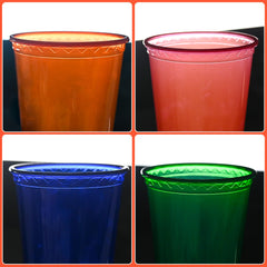 L LIKED 12oz kids sippy cups with green lid and straw, dishwasher safe for quick cleanup.
