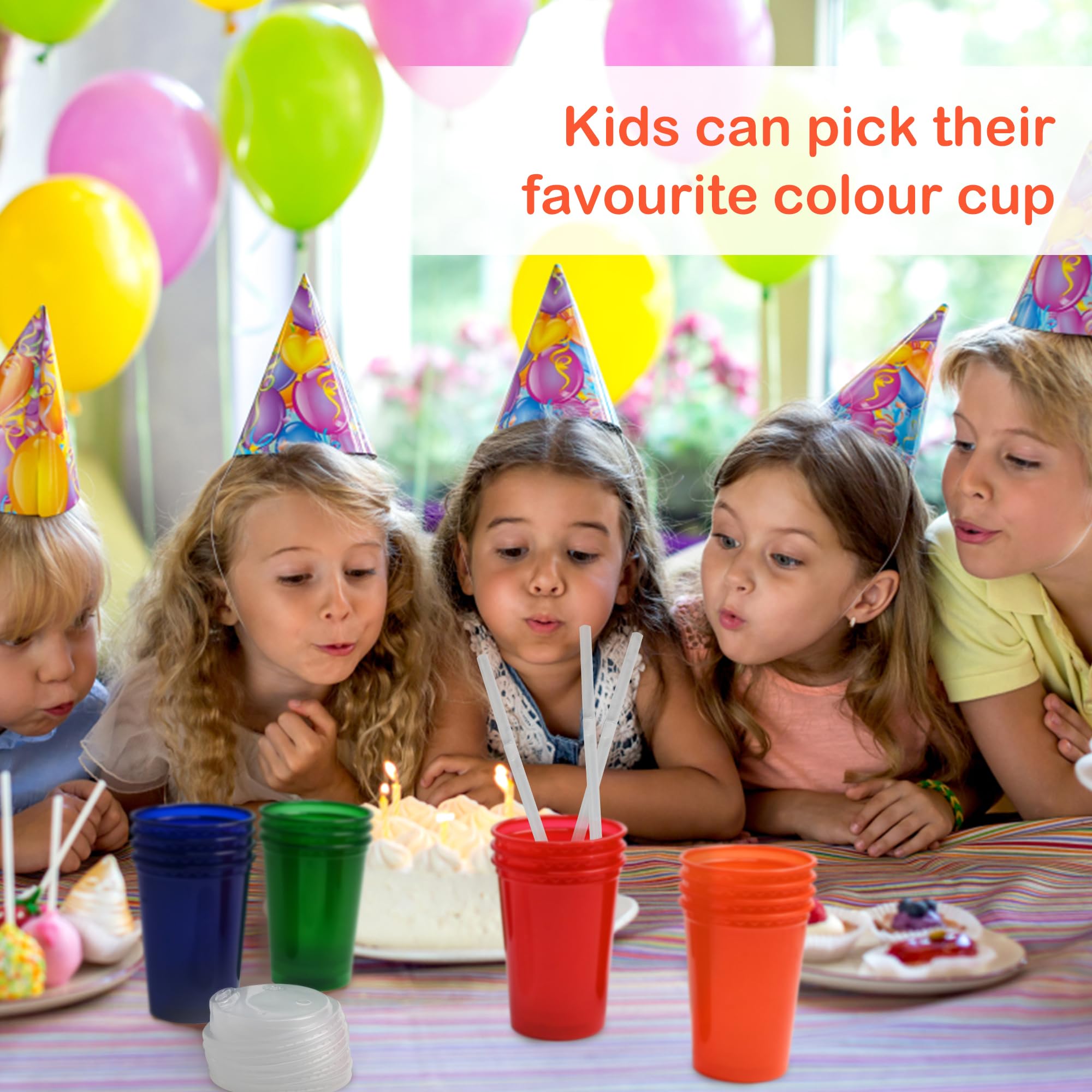 L LIKED dishwasher-safe cups simplify cleanup after meals and activities.
