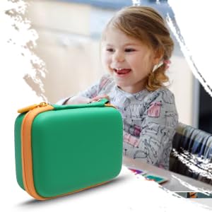 L LTGEM 300+ card case 360-degree zipper for quick access