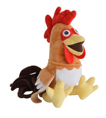 La Granja De Zenón Gallo Bartolito plush side view supports imaginative storytelling.