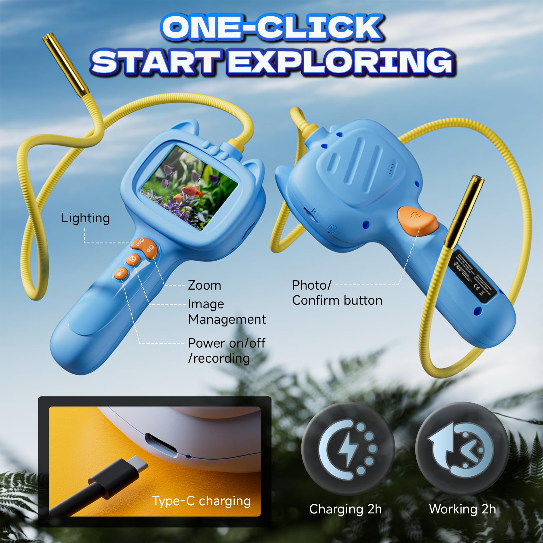 Laaguu magnet and hook accessories for secure retrieval tasks.
