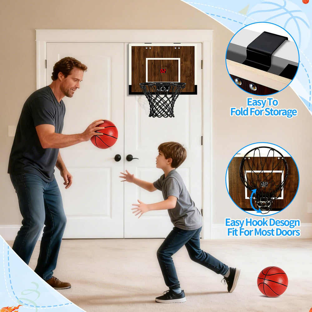 Laapee digital scoring display adds real-time competitive play.