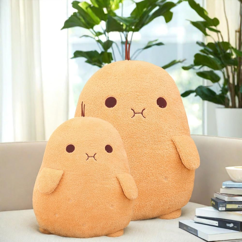 Labauxite plush decorative accent adds whimsical charm to shelves or beds.