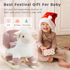Gift-ready Labebe packaging showing a ready-to-gift rocking horse.