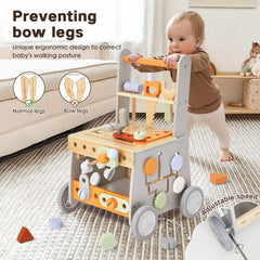 Labebe walker tool panel activates imaginative play and fine motor skills.