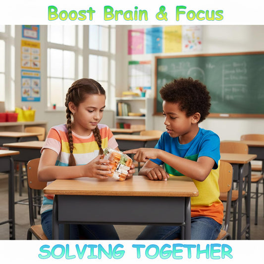 Labyrinth 3D Puzzles Maze Cube ball-maze interior in motion helps concentration.
