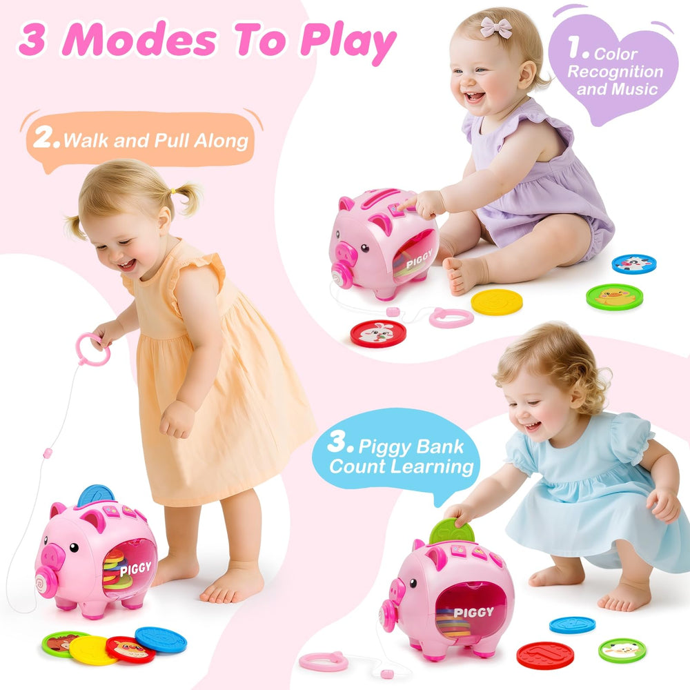 LACCHOUFEE all-in-one toy stores coins for easy carry and storage