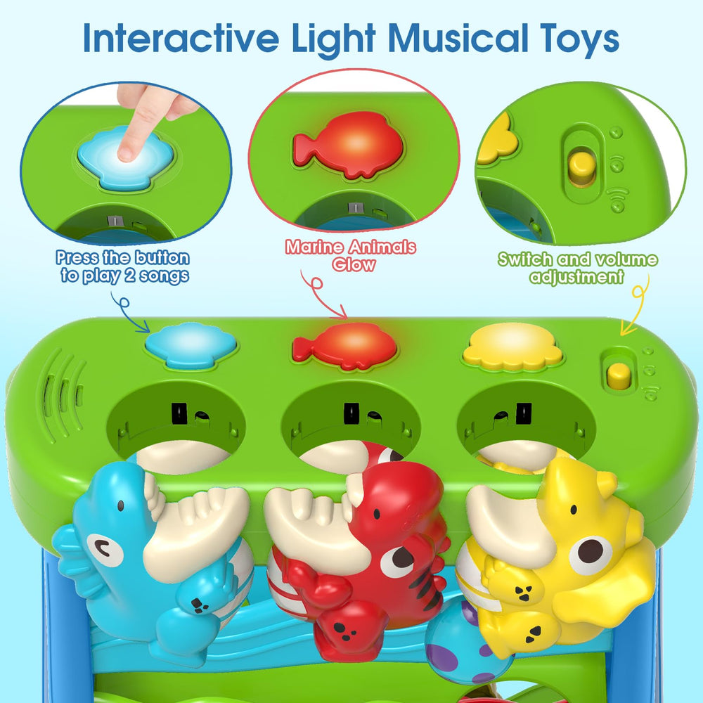 LACCHOUFEE Feeding The Dinosaur buttons and tunes for early musical exploration