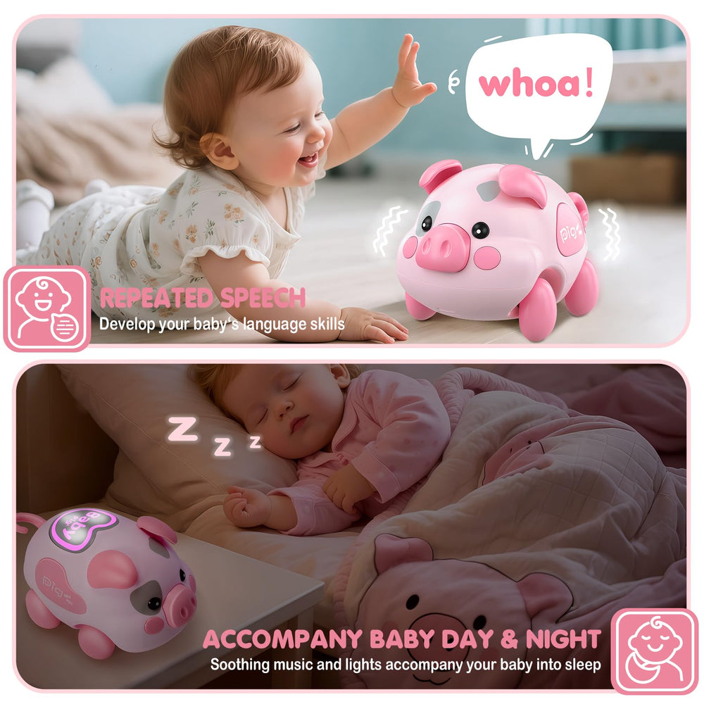 LACCHOUFEE Piggy Toy uses safe, non-toxic materials for curious hands.