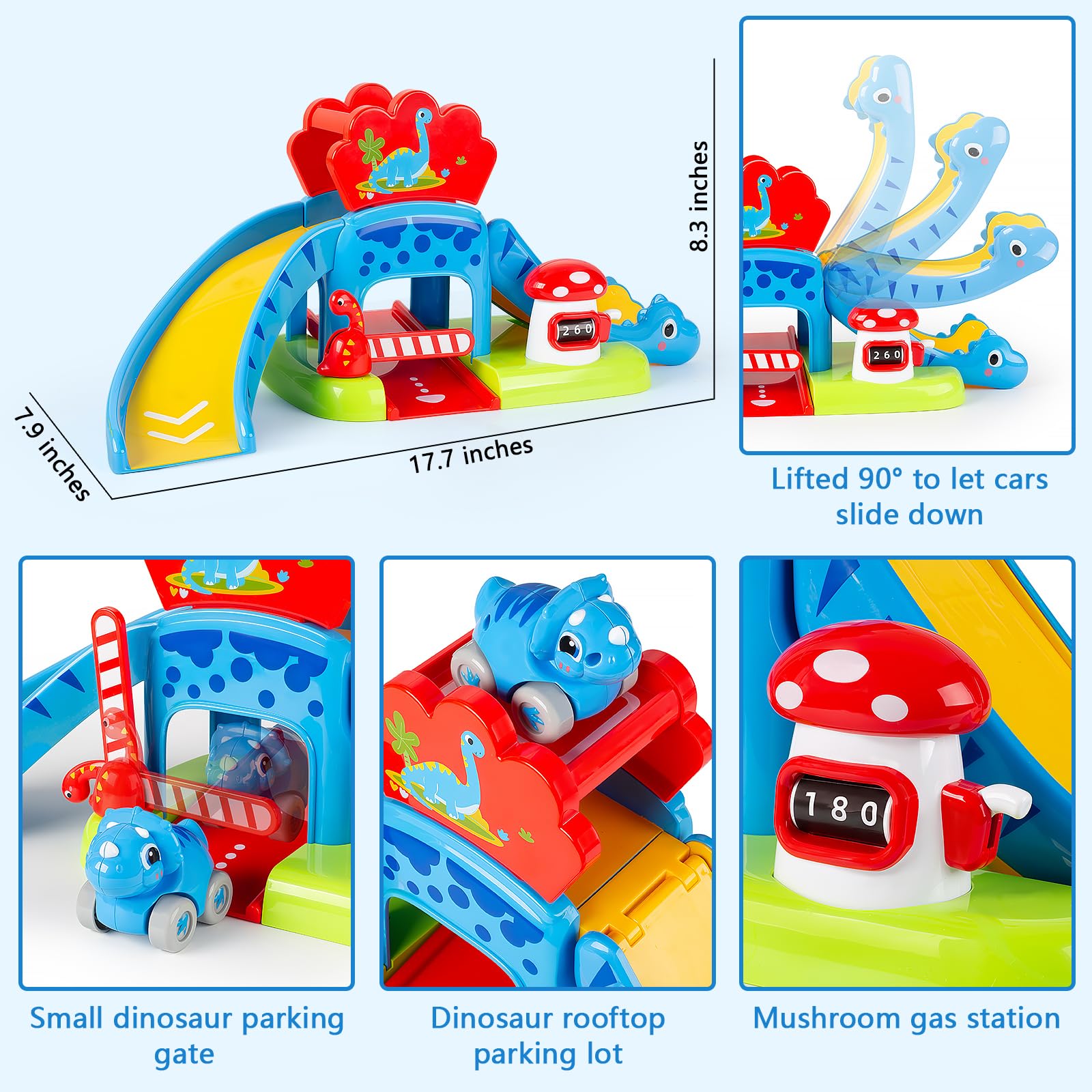 LACCHOUFEE BPA-free plastic toy with safe rounded edges