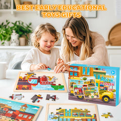 LACCHOUFEE multi-player puzzle promotes cooperative learning.