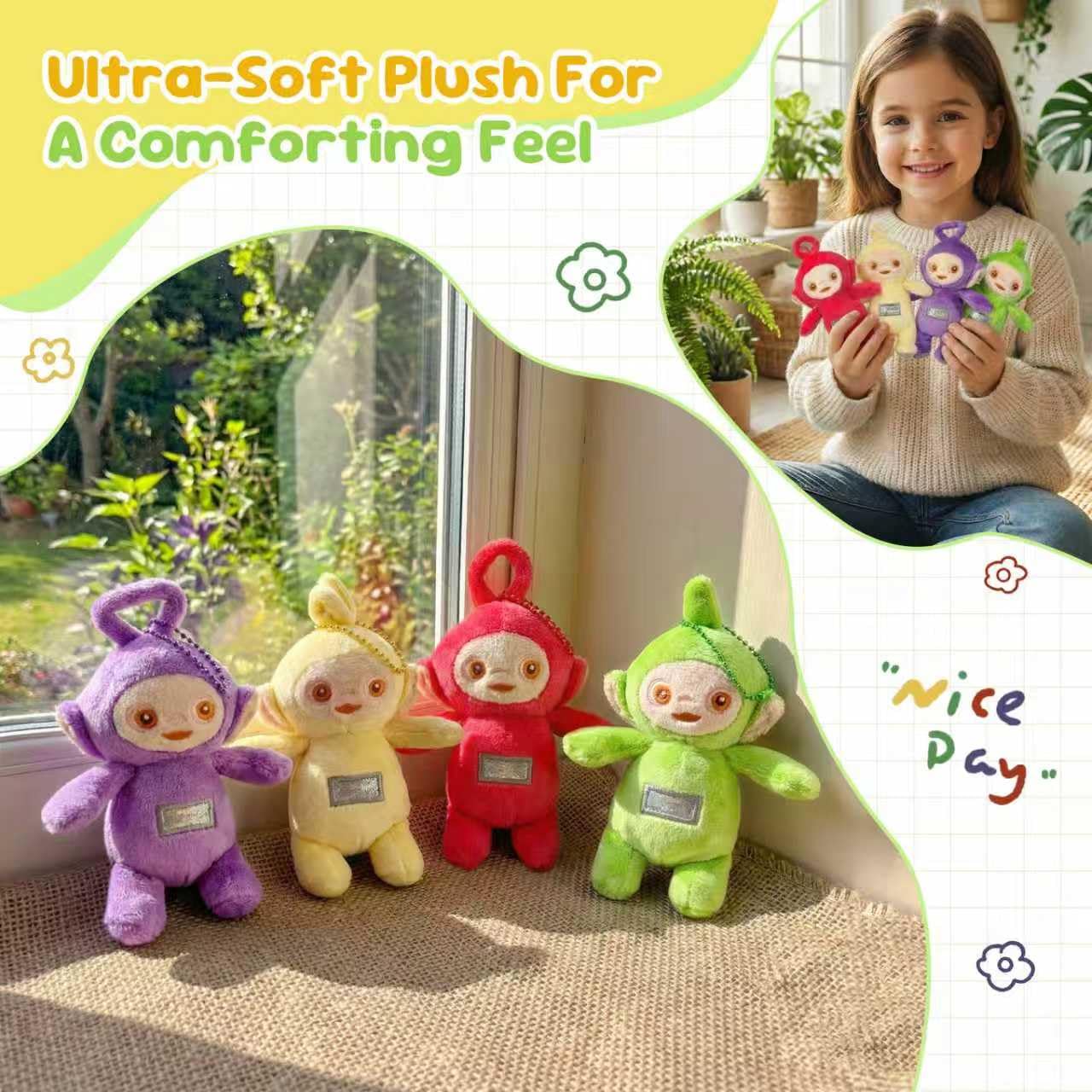 Lacioun Teleatuandbbies squeeze toy offers stress-relief in moments of tension.