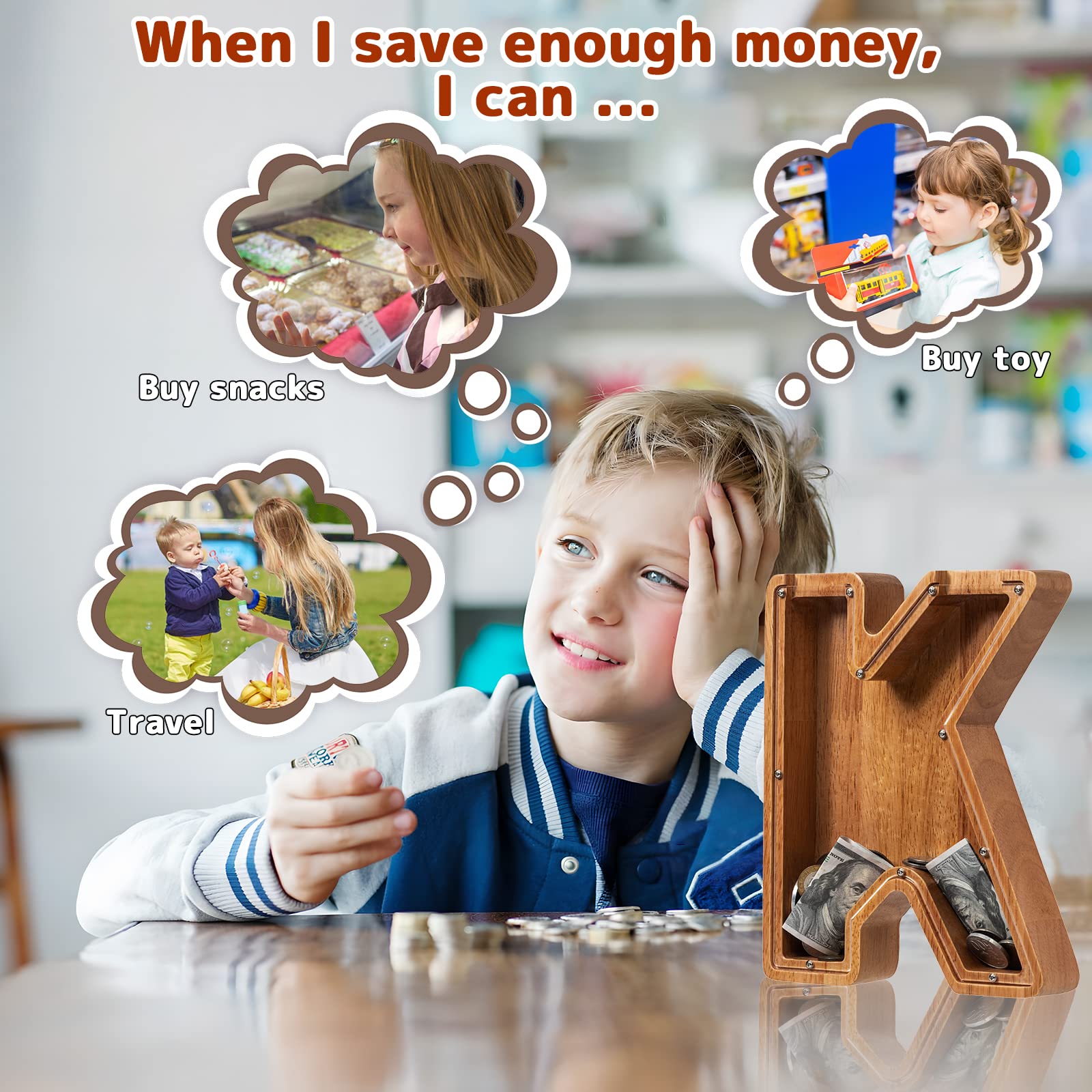ladenk large size piggy bank supports meaningful savings milestones