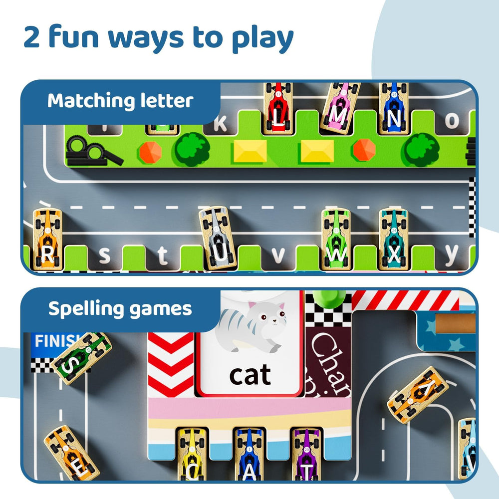 LADFAR Magnetic Maze letter board supports early literacy through hands-on play.