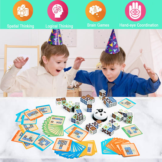 LADVATKIN pattern-matching puzzle highlighting cognitive skills during shared moments