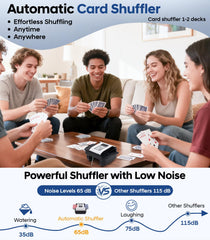 LAETENIN adjustable wings show universal card fit for various decks.