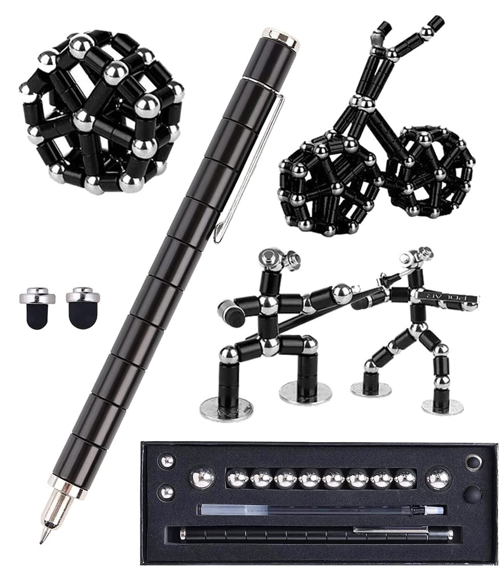 Lafoxla Strato Fidget Pen magnets for endless shape building and focus.
