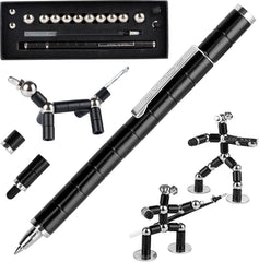 Lafoxla Strato Fidget Pen two stylus heads support writing and screen use.
