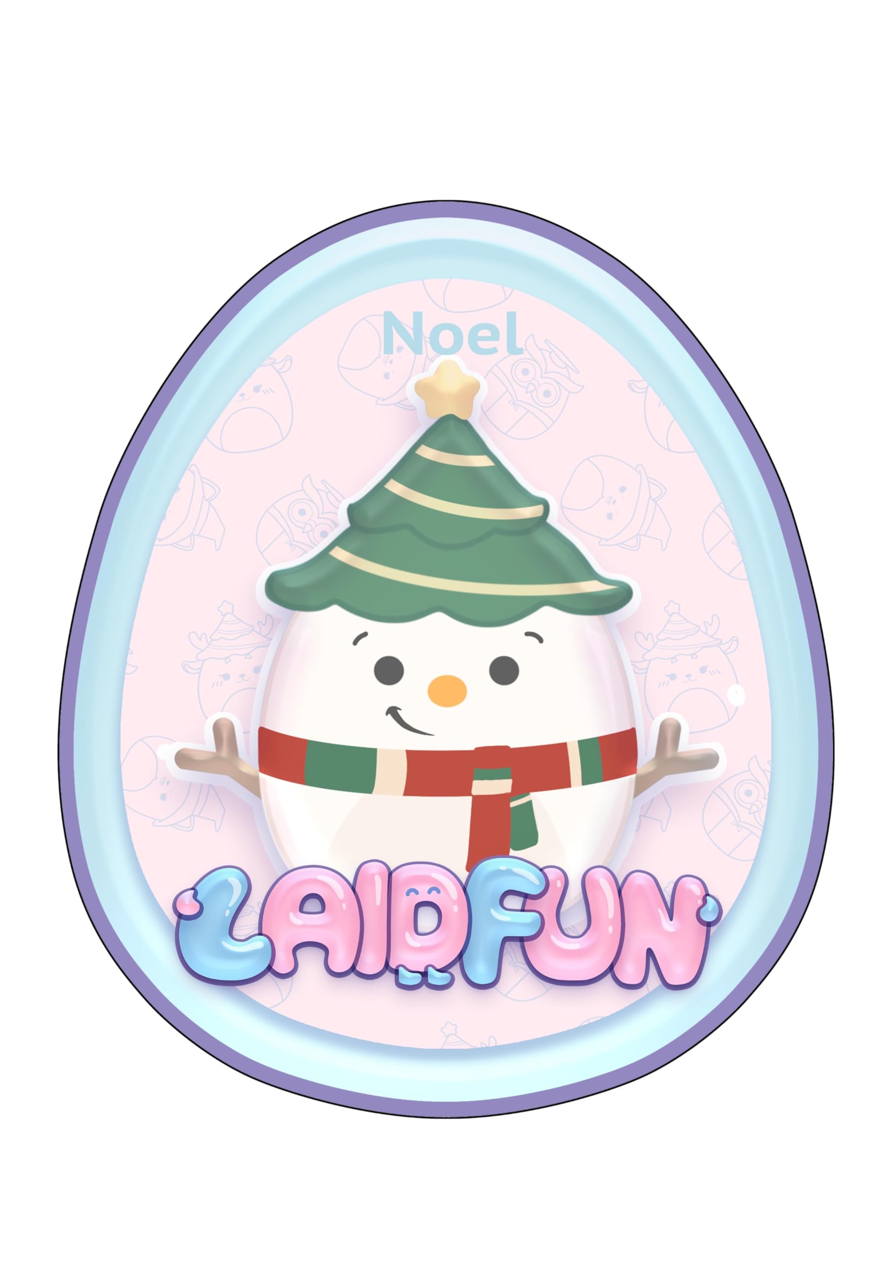 LAIDFUN Snowman Noel plush stands 12 inches, ideal as a holiday accent