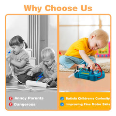 Laiydontos busy board durability emphasizes sturdy Montessori-style design for everyday play.