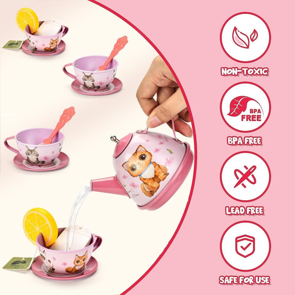 Lajeje Cat Tea Set inspires imaginative playtime with friends
